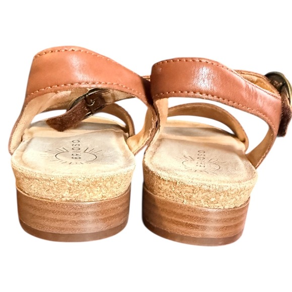 Brioso | Shoes | Brioso Womens 8 Rancho Brown Leather  Brioso Womens 8.5‎ Rancho Brown Leather Sandals Flat Strappy Summer Shoes
